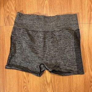 PINK Victoria's Secret Heathered Gray High-Waist Bike Shorts